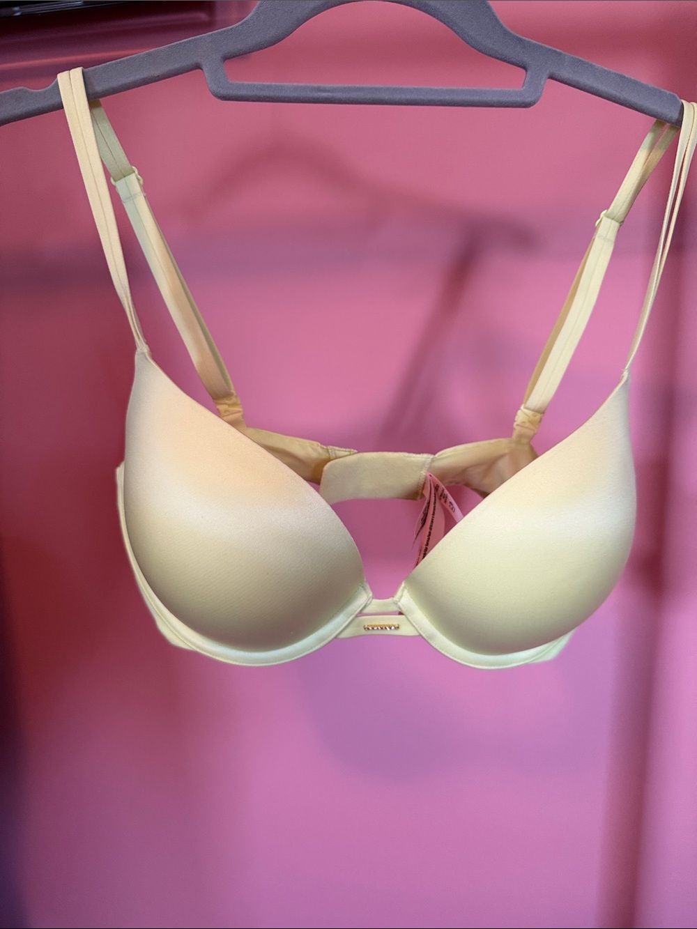 Green Yellow push up bra Victoria’s Secret